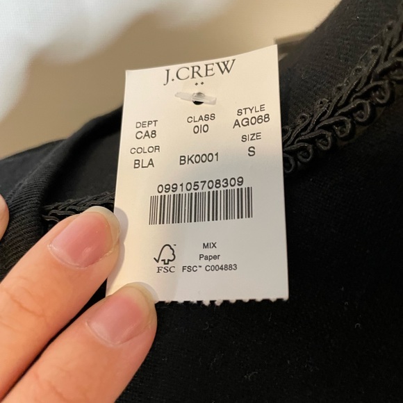 J.Crew Drapey Ribbed V-neck - Picture 2 of 2